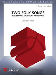 Two Folk Songs - for Tenor Saxophone and piano - tenor saxofon